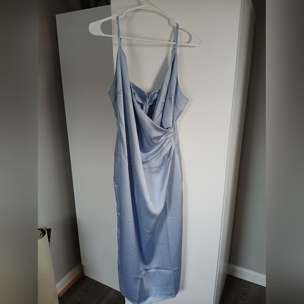 Womens Baby Blue Rihoas Dress